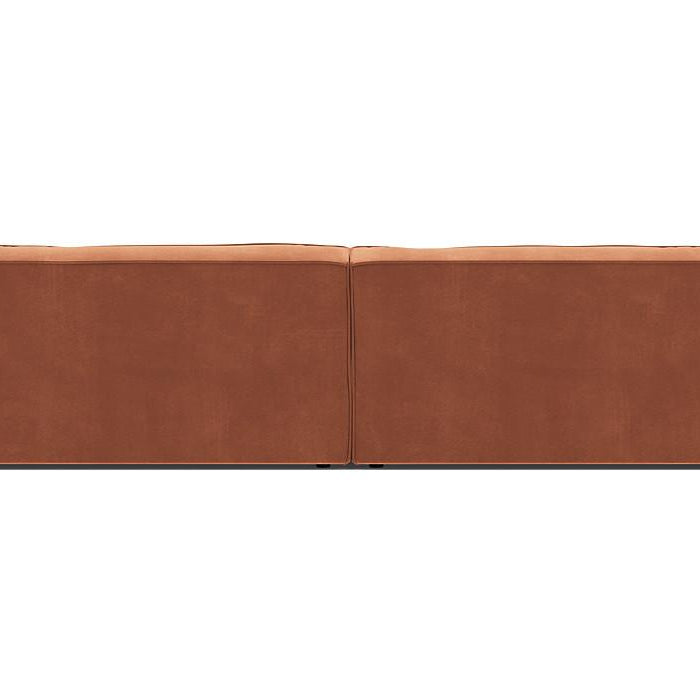 Clay bank met longchair rechts Soil 01 natural