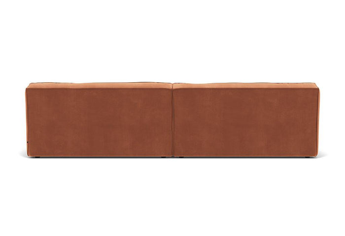 Clay bank met longchair rechts Alpine 01 natural