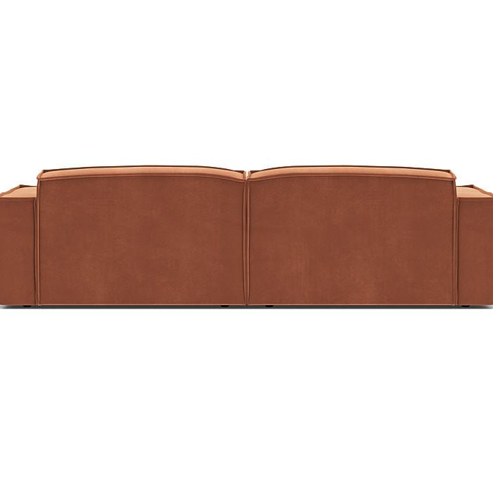 Edge bank met longchair links Alpine 01 natural