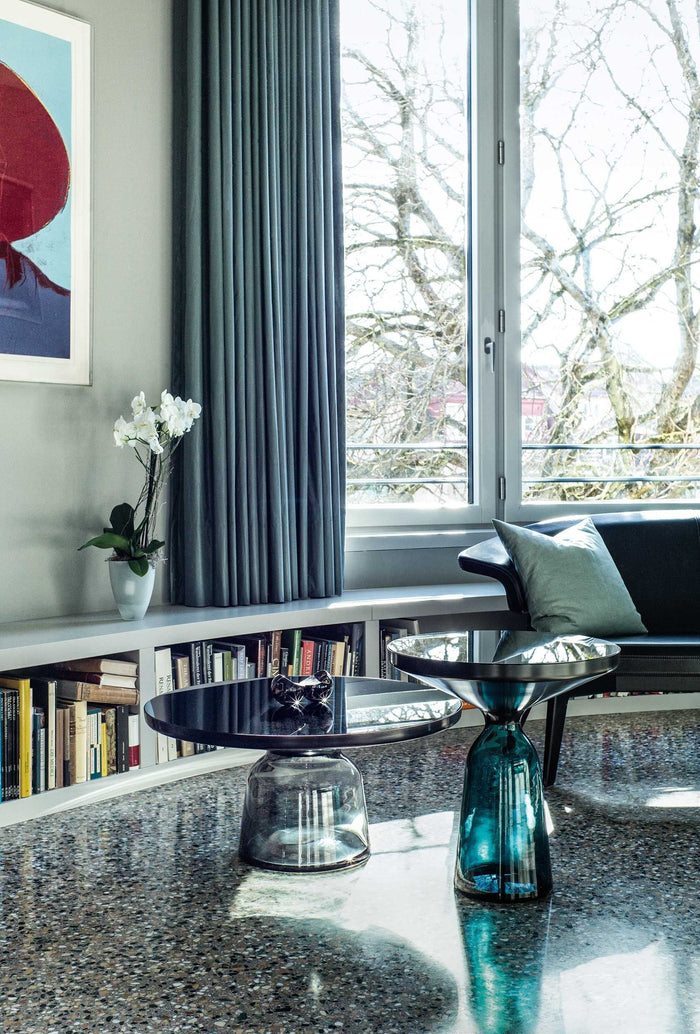 ClassiCon Bell Coffee Black salontafel 75 Quartz grijs