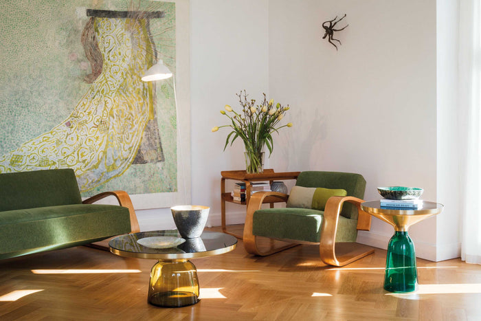 ClassiCon Bell Coffee salontafel 75 emerald green