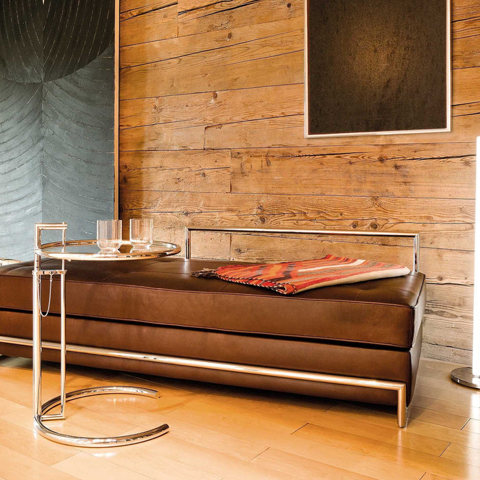 ClassiCon Adjustable Table E 1027 bijzettafel Ø52 zwart blad metaal