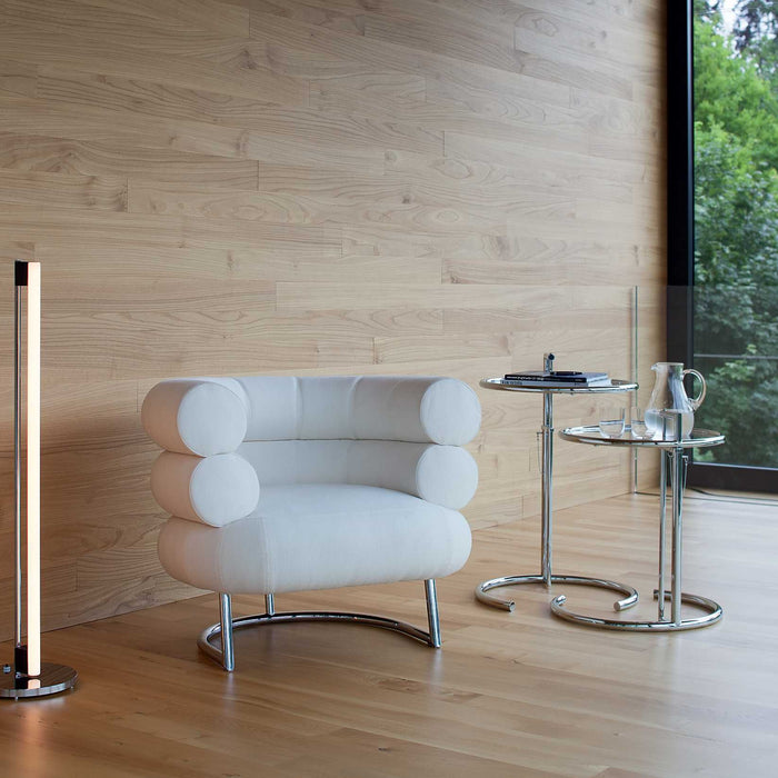 ClassiCon Adjustable Table E 1027 bijzettafel Ø52 zwart blad metaal