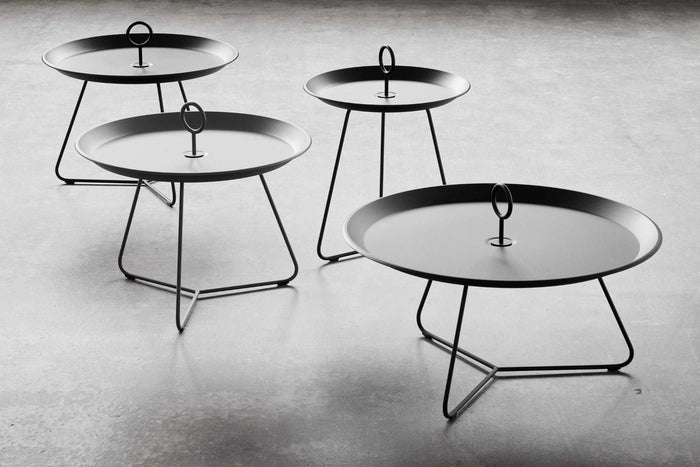 Eyelet bijzettafel medium Ø57,5 Black