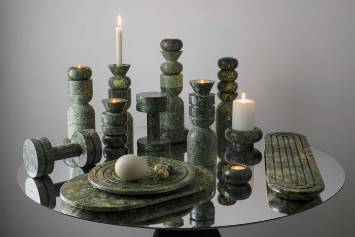 Tom Dixon Rock Candle large kandelaar