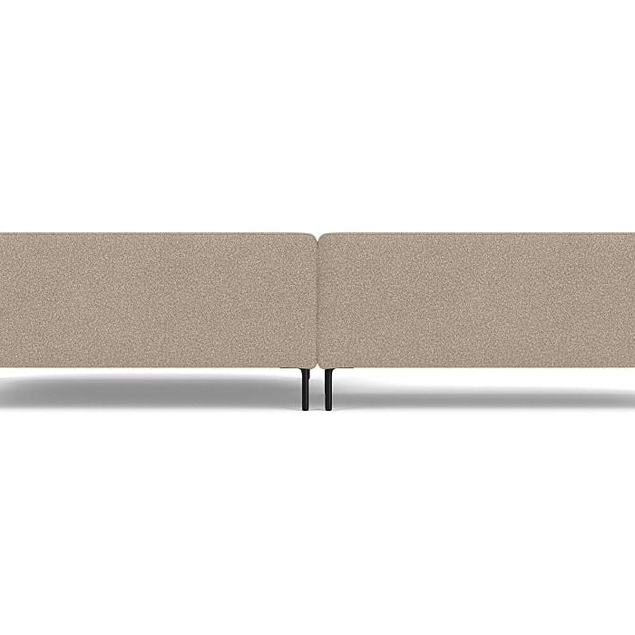 Aku bank met divan rechts Alpine 01 natural