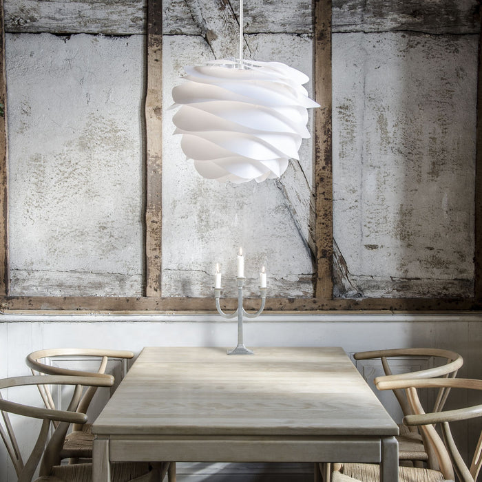 Umage Carmina Medium hanglamp Ø48 wit, wit snoer