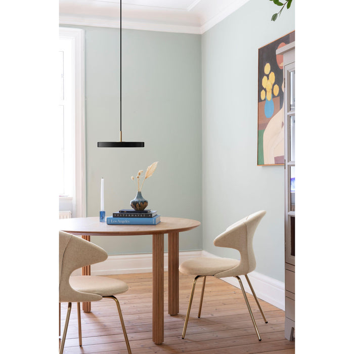 Umage Asteria Plus hanglamp LED mini Ø31 messing|Black