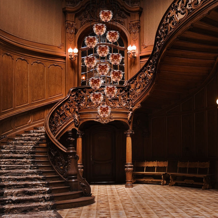 Umage Silvia Mini hanglamp Ø32 zwart snoer, koper