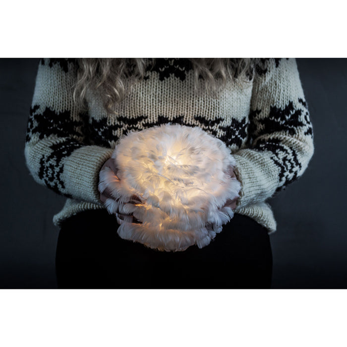 Umage Eos hanglamp micro Ø22 wit snoer, wit