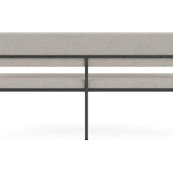 FÉST Monday eetbank 160 zwart Alpine 01 natural