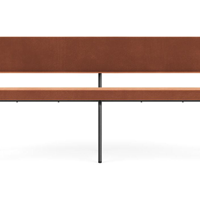 FÉST Monday eetbank 160 zwart Alpine 01 natural