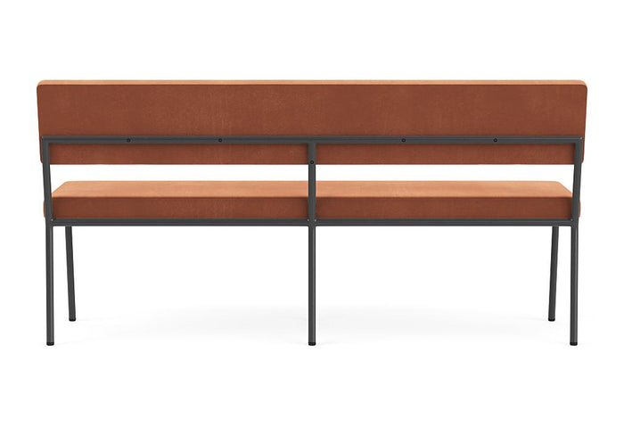 FÉST Monday eetbank 160 zwart Soil 01 natural