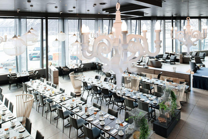 Tom Dixon Fan stoel naturel