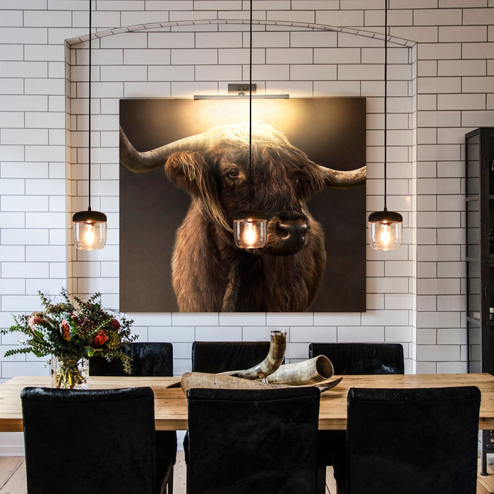 Umage Acorn hanglamp Ø14 zwart snoer, messing