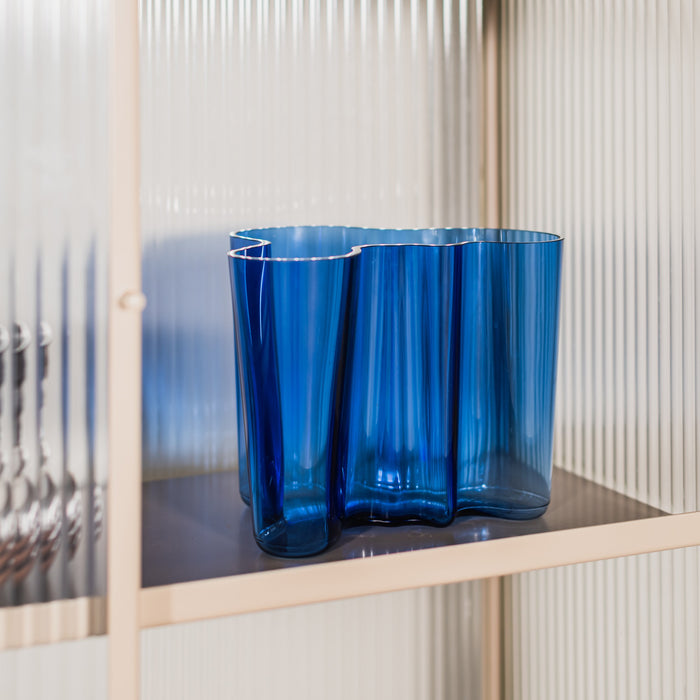 iittala Alvar Aalto Vaas H 16 cm - Ultramarine Blue