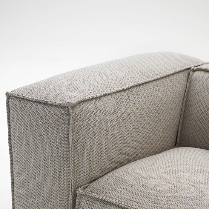 Dunbar bank met Longchair rechts Royal 160 magnolia