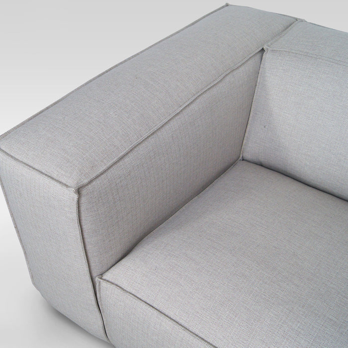 Dunbar bank met Longchair rechts Royal 160 magnolia