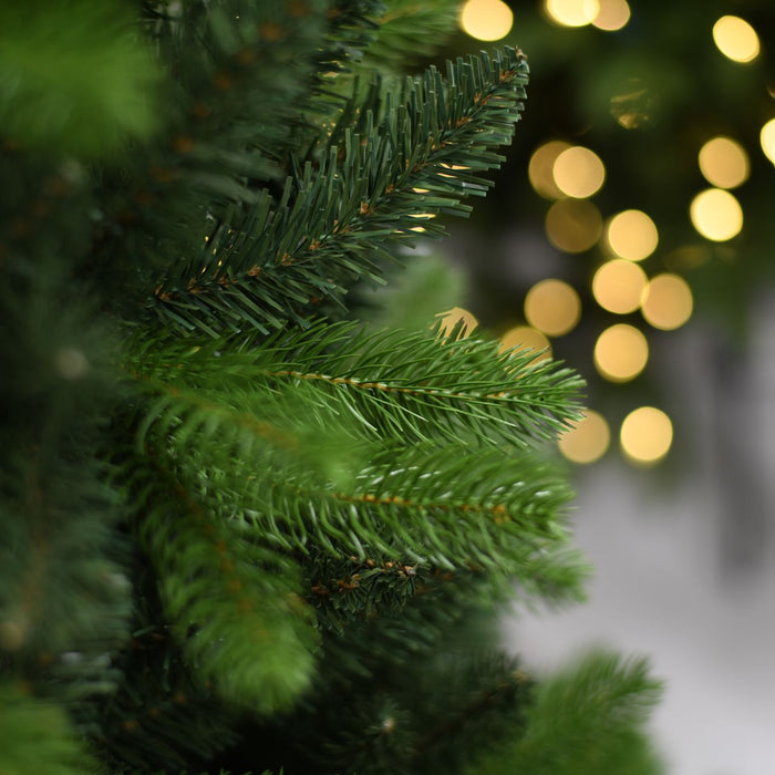 Famiflora Forest Table Tree kunst (tafel)kerstboom - 60 cm - groen - Ø