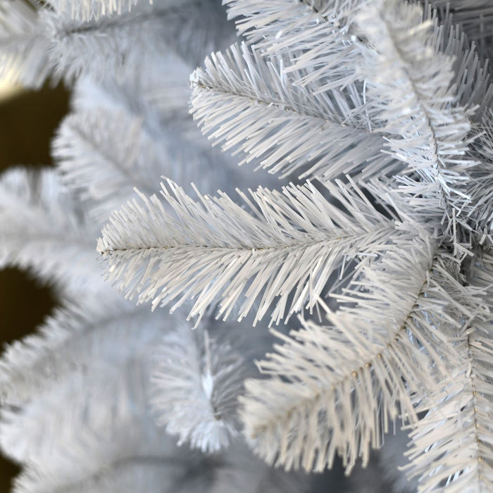 Montreal kunstkerstboom - 150 cm - wit - Ø 83 cm - 412 tips - metalen