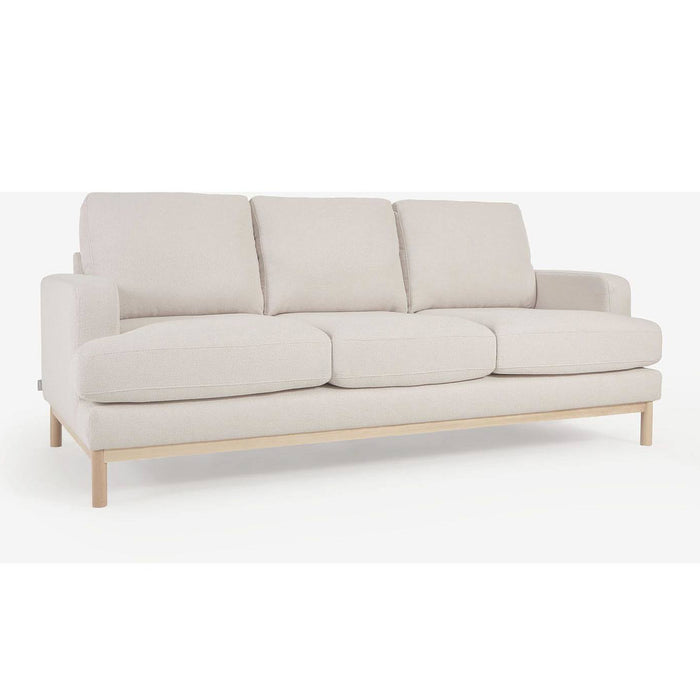Kave Home Mihaela 3-Zitsbank - Wit