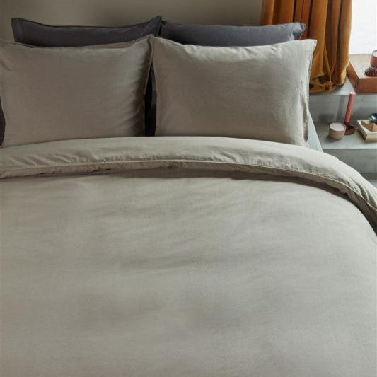 vtwonen Natural Stone Dekbedovertrek 200 x 200/220 cm - Zand