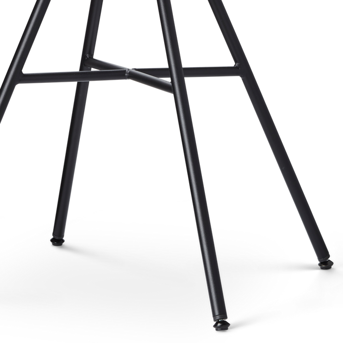 Nolon Noa-Isa Eetkamerstoel Bouclé Taupe - Stof - Zwart Onderstel