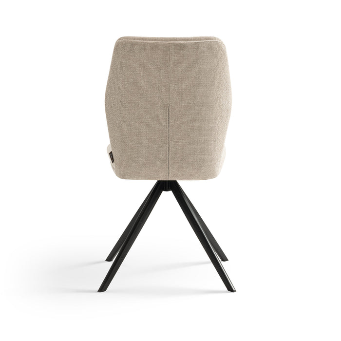 Furnihaus Eetkamerstoelen set van 2 - Emma - Beige - Stof