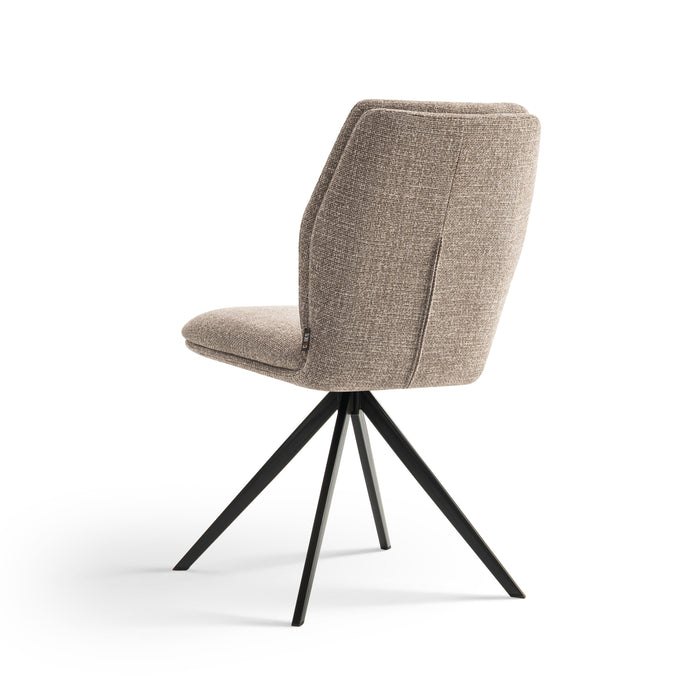 Furnihaus Eetkamerstoelen set van 2 - Emma - Taupe - Stof