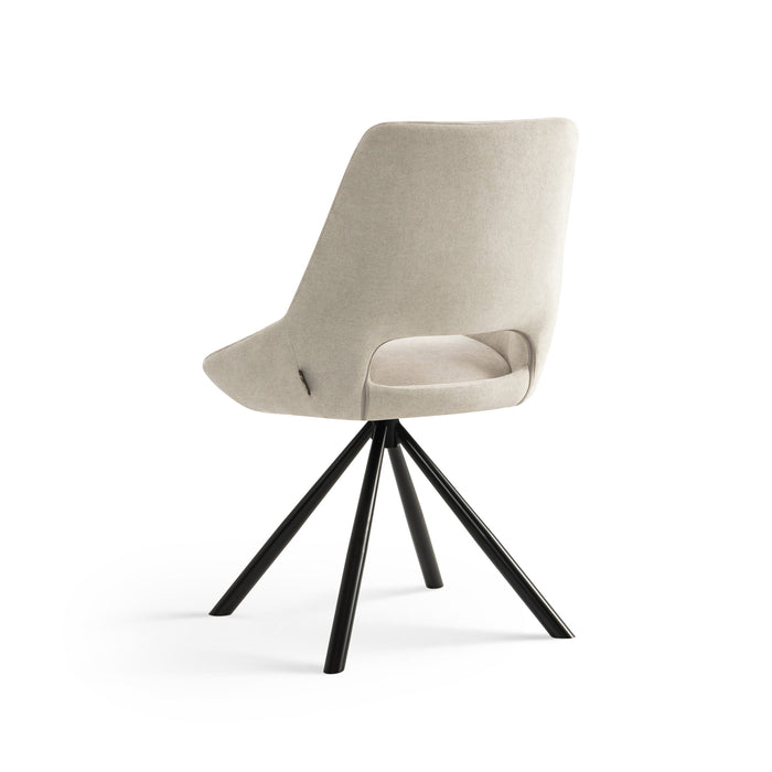 Furnihaus Eetkamerstoelen set van 2 - Tosca - Beige - Stof