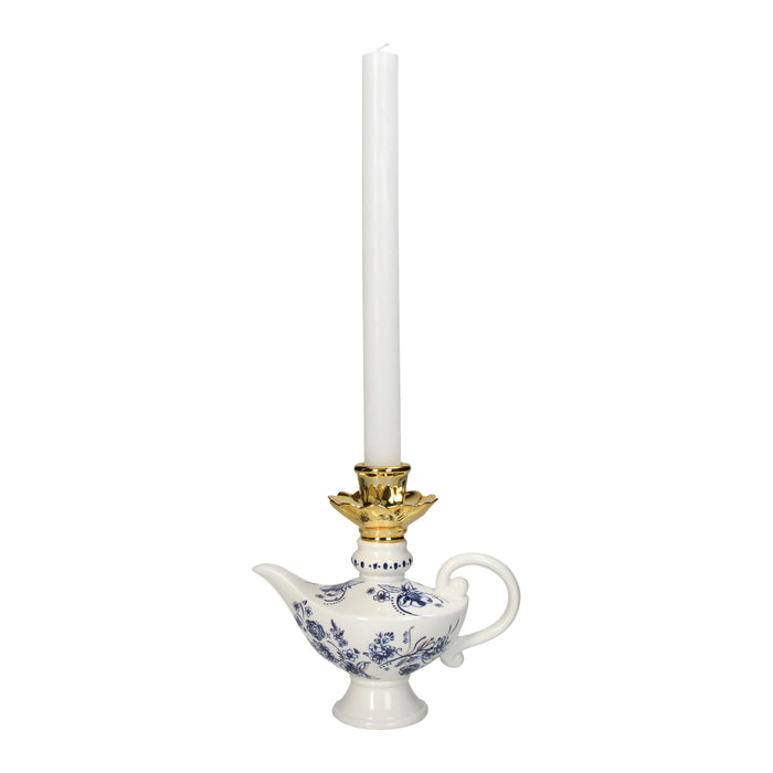 by fonQ Isa Kandelaar - Theepot - Porselein