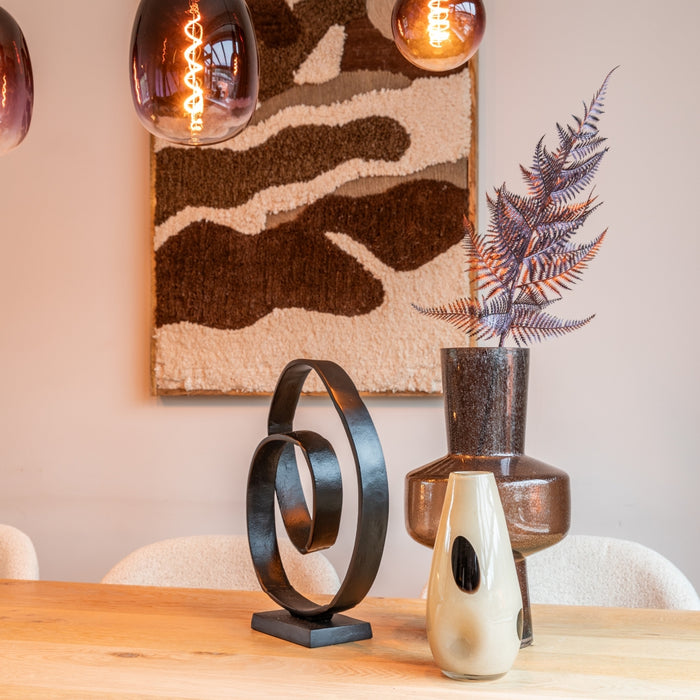 Light & Living - Vaas TRASMO - Ø23.5x42cm - Bruin