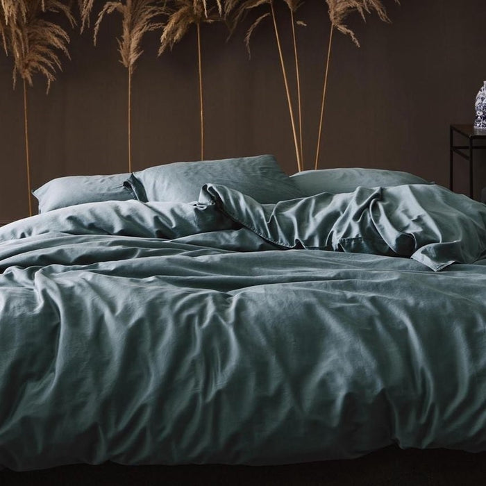 Essenza Minte Dekbedovertrek 200 x 220 cm - Denim