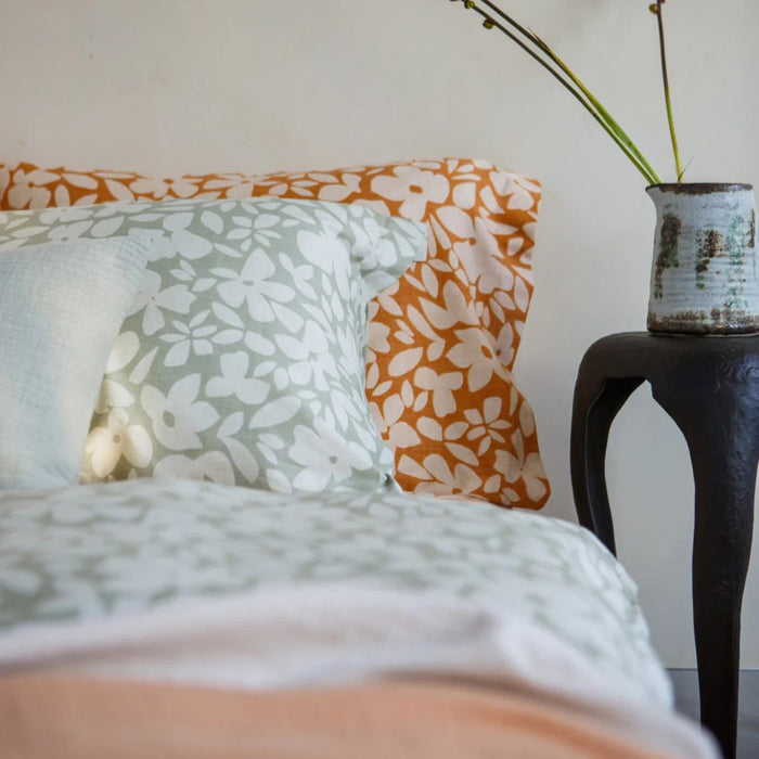 Vandyck Florals Dekbedovertrek 200 x 200/220 cm - Apricot Blush