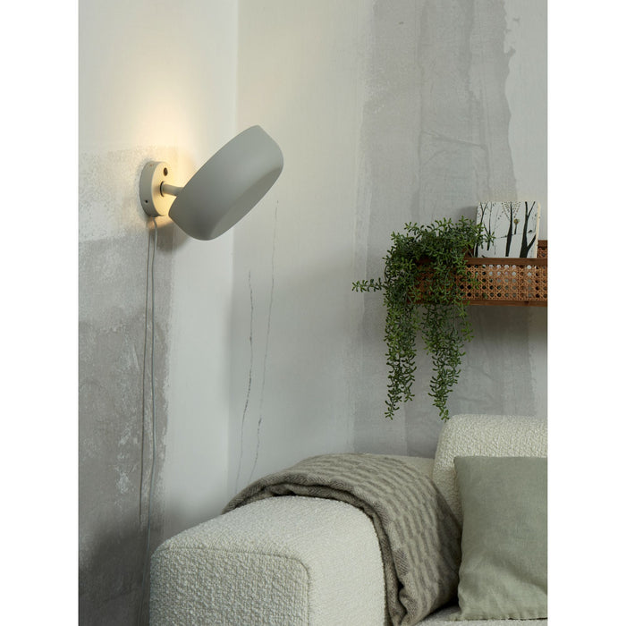 it's about RoMi Wandlamp Porto - Grijs - Ø25cm