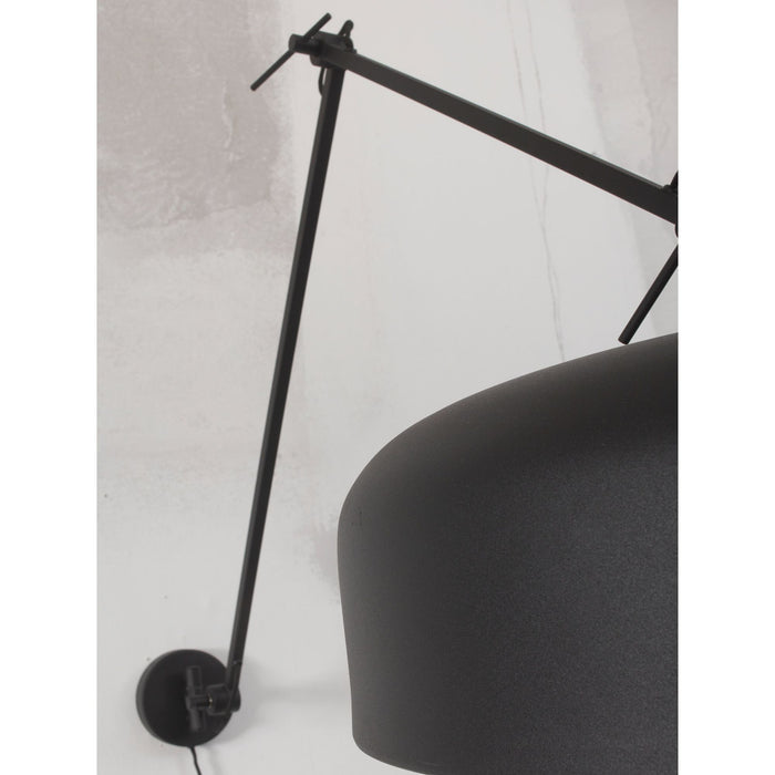 it's about RoMi Wandlamp Marseille - Zwart - Ø48cm