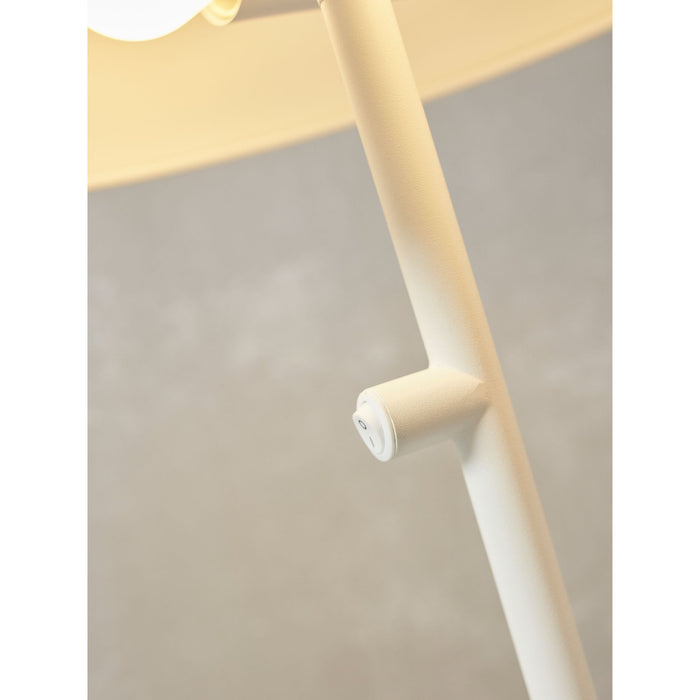 it's about RoMi Tafellamp Porto - Wit - Ø30cm