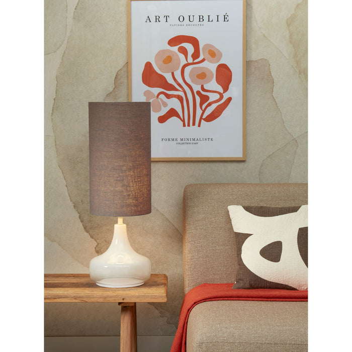 it's about RoMi Tafellamp Reykjavik - Grijs - Ø25cm