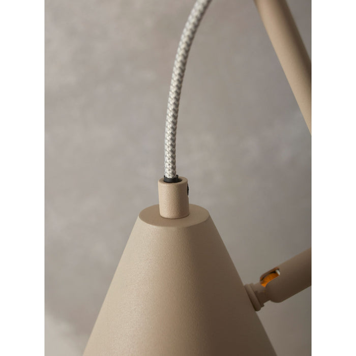 it's about RoMi Tafellamp Lisbon - Zand - 18x29x50.5cm