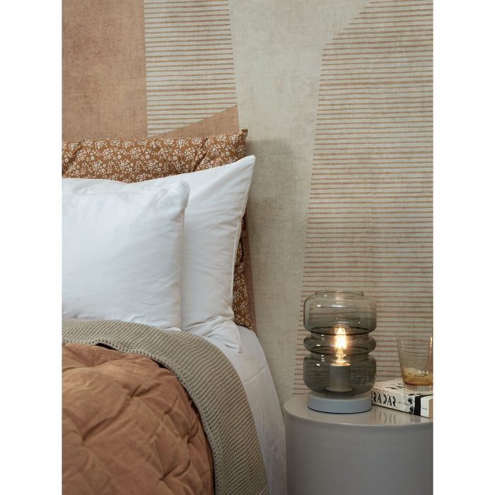 it's about RoMi Tafellamp Verona - Grijs - 15x15x23cm