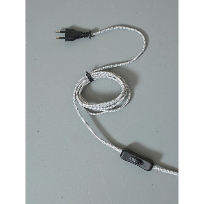 it's about RoMi Tafellamp Verona - Grijs - 15x15x23cm