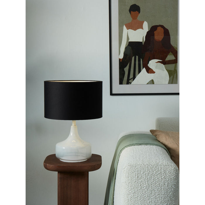 it's about RoMi Tafellamp Reykjavik - Zwart - Ø32cm