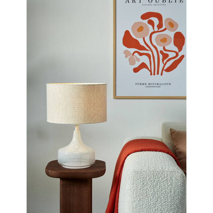 it's about RoMi Tafellamp Reykjavik - Grijs - Ø32cm