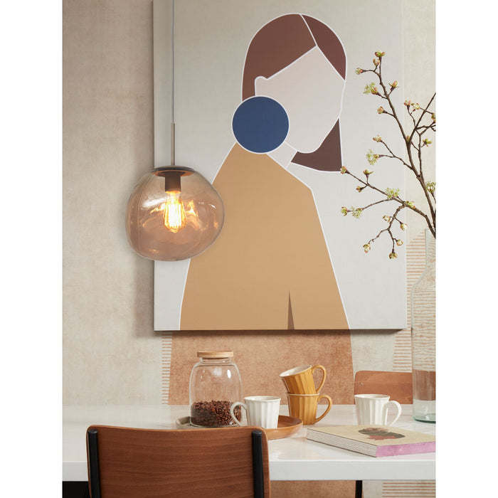 it's about RoMi Hanglamp Helsinki - Bruin - 26x26x37.5cm