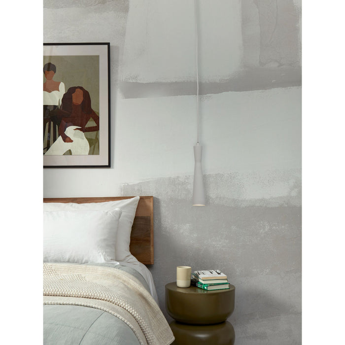 it's about RoMi Hanglamp Bordeaux - Grijs - 6x6x26cm