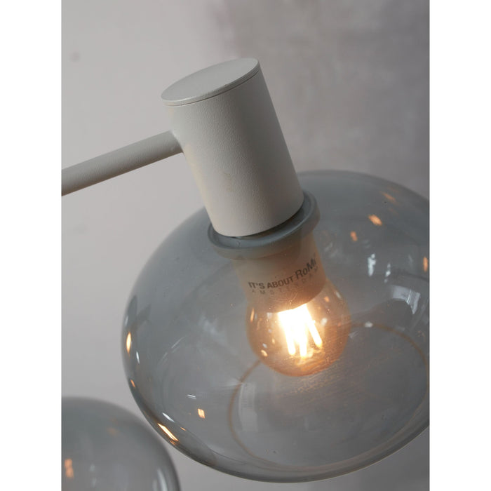 it's about RoMi Hanglamp Bologna - Grijs - 43x43x34cm