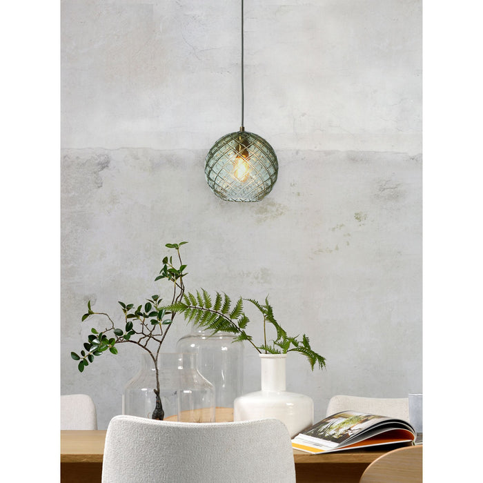 it's about RoMi Hanglamp Venice - Groen - Ø22cm