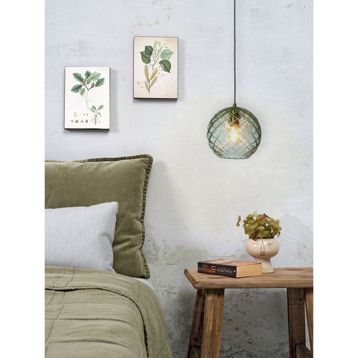 it's about RoMi Hanglamp Venice - Groen - Ø22cm