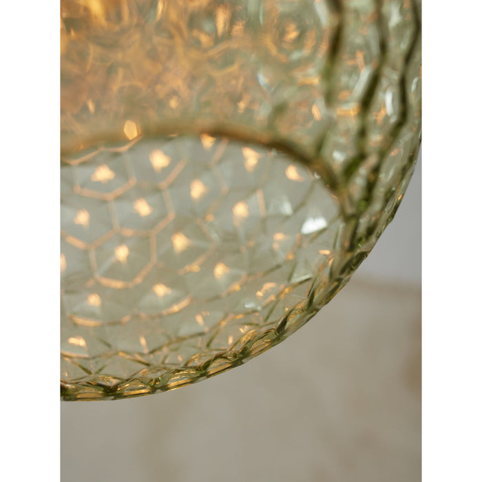 it's about RoMi Hanglamp Venice - Groen - 18x18x27cm