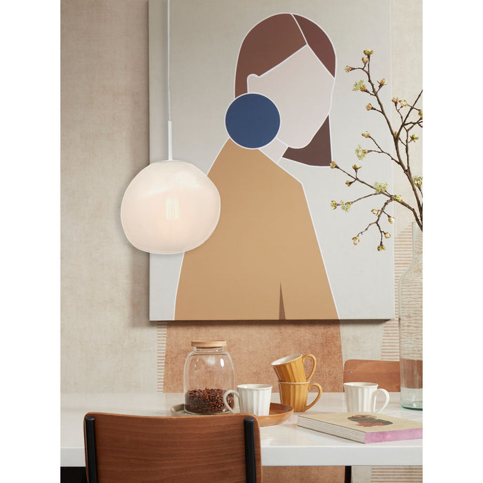 it's about RoMi Hanglamp Helsinki - Wit - 26x26x37.5cm